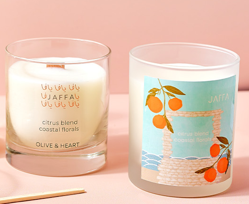 Olive & Heart Signature Jaffa Candle OLIVE & HEART